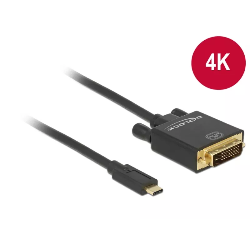 USB-C na DVI adaptér DeLOCK 1m 85320