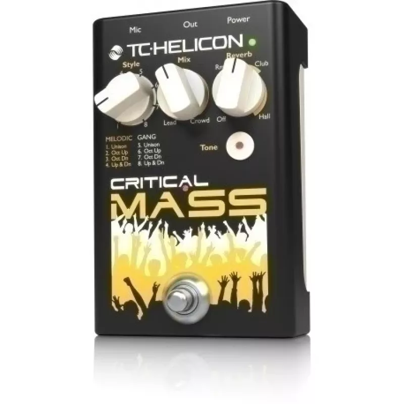 Vokálny efektový procesor TC-Helicon Critical Mass (MPN 36157621)