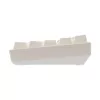 Káblová mechanická klávesnica White Shark Shinobi-2 (GK-004221) — modré spínače, biela, US-layout