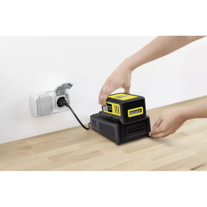 Sada batérie a nabíjačky Kärcher 2.445-063.0, Universal 18V 5000mAh, žltá/čierna
