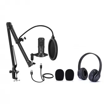 Štúdiový mikrofón Easypix 62021 čierny