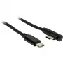 USB kábel Inter-Tech 88885581 1 m USB C čierny