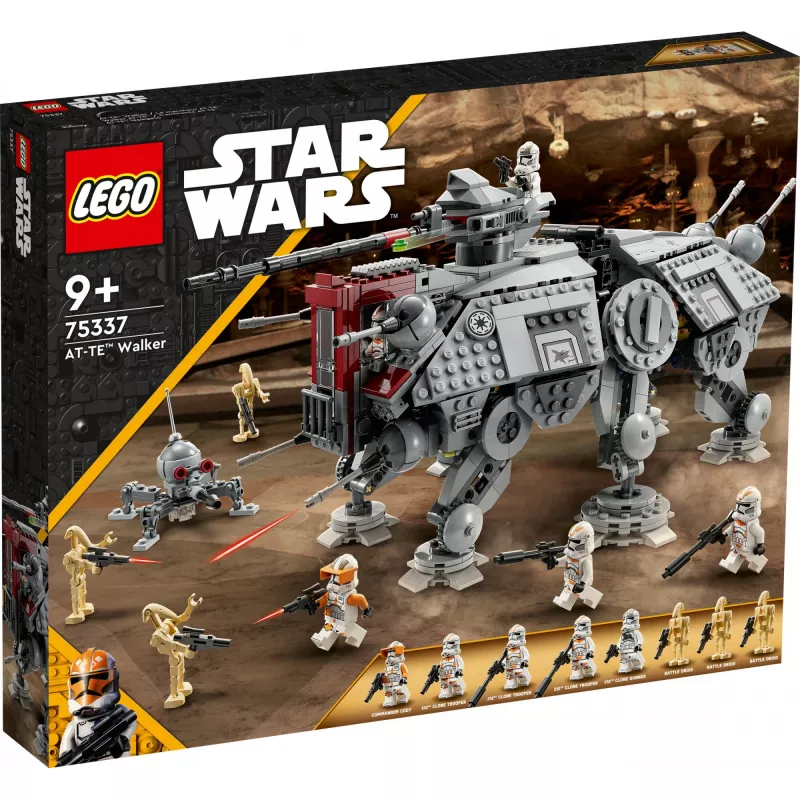 LEGO Star Wars: AT-TE Walker sada s figúrkami droidov (75337)