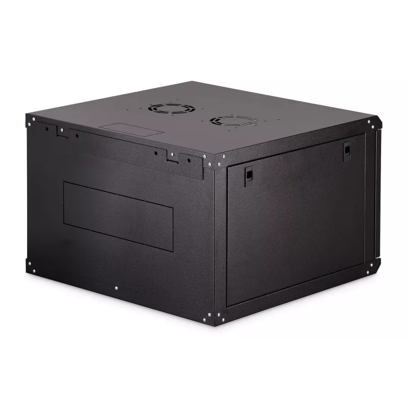 Nástenný 19-palcový rack DIGITUS Dynamic-N DN-37103 — 7U, 600x600 mm, IP20, nezmontovaný, čierny