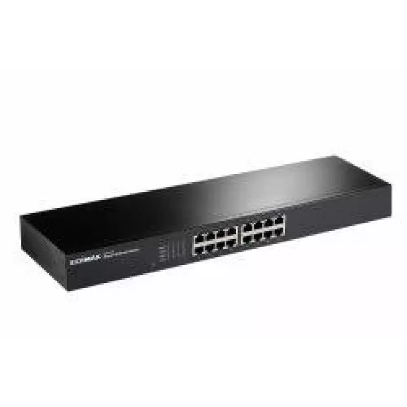 Edimax GS-1016 V2 sieťový switch Managed Gigabit Ethernet (10/100/1000) čierna