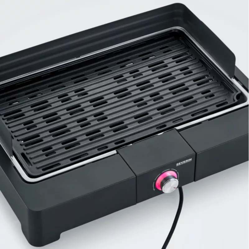 Severin PG8567 gril a barbecue stolový elektrický čierna 2200 W (PG8567)