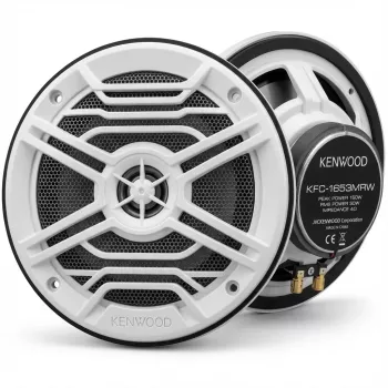 Kenwood KFC-1653MRW auto reproduktor okrúhly 2-pásmový 150 W 1 kus