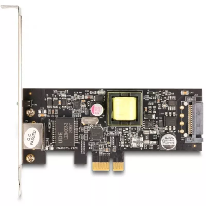 DeLOCK 88506 PCI Express x1 sieťová karta, 1 x RJ45 2,5 Gigabit LAN PoE+
