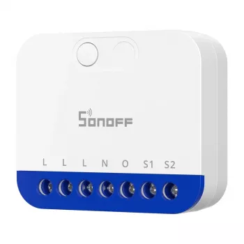 Smart Mini Wi-Fi stmievací ovládač Sonoff MINI‑DIM — kompaktný podomietkový modul na stmievanie LED/svetla, kompatibilný s Matter
