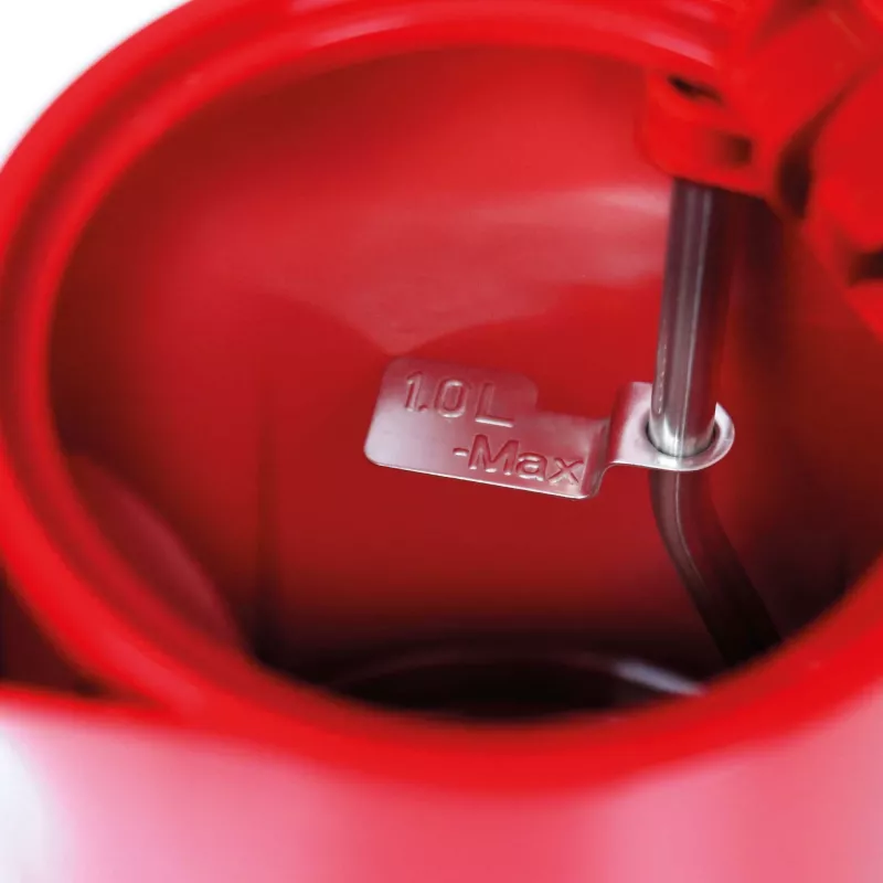 Elektrická kanvica JATA 1 L 2200 W červená