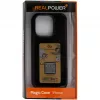 RealPower 504404 Magic Case puzdro pre iPhone 15, farebný displej, MagSafe, čierne