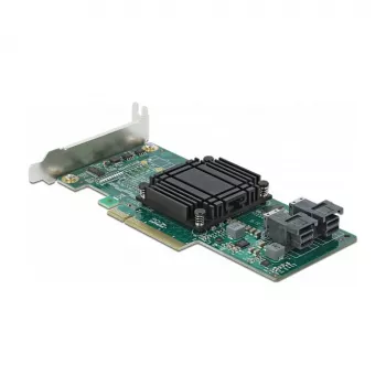 DeLOCK PCI Express x8 karta na 2 x interné SFF-8643 NVMe Low Profile formát
