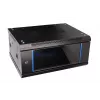 Nástenný rack Extralink 4U 600x450 čierny
