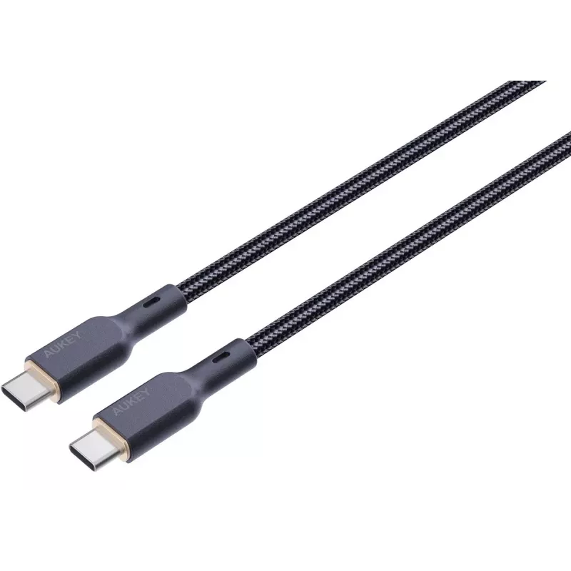 AUKEY CB-KCC101 nylonový kábel USB-C na USB-C 1m