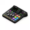 Štúdiový kontrolér RØDE Caster Duo čierny — 2 Combo XLR/TRS, 2 TRS Line výstupy, 48 kHz, 24-Bit, dotykový displej, Wi‑Fi, Bluetooth