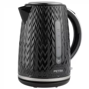 Rýchlovarná kanvica Petra 1,7 l 2200 W čierna