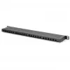 Patch panel Digitus CAT 6 Class E High Density tienený čierny