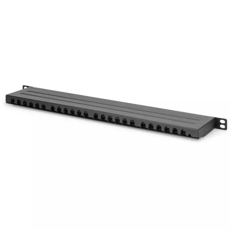 Patch panel Digitus CAT 6 Class E High Density tienený čierny