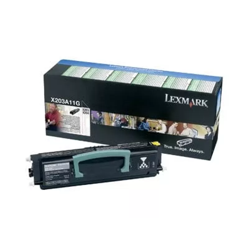 Lexmark toner X203A11G - čierny - kapacita: 2 500 strán (X203A11G)