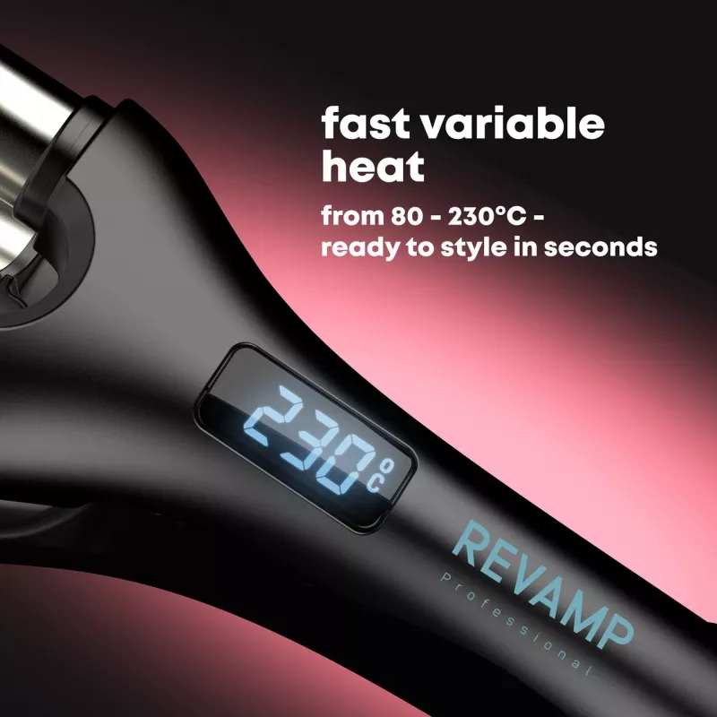 Kulma a žehlička na vlasy Revamp Wave Define Styler WV-1750-EU 2-in-1