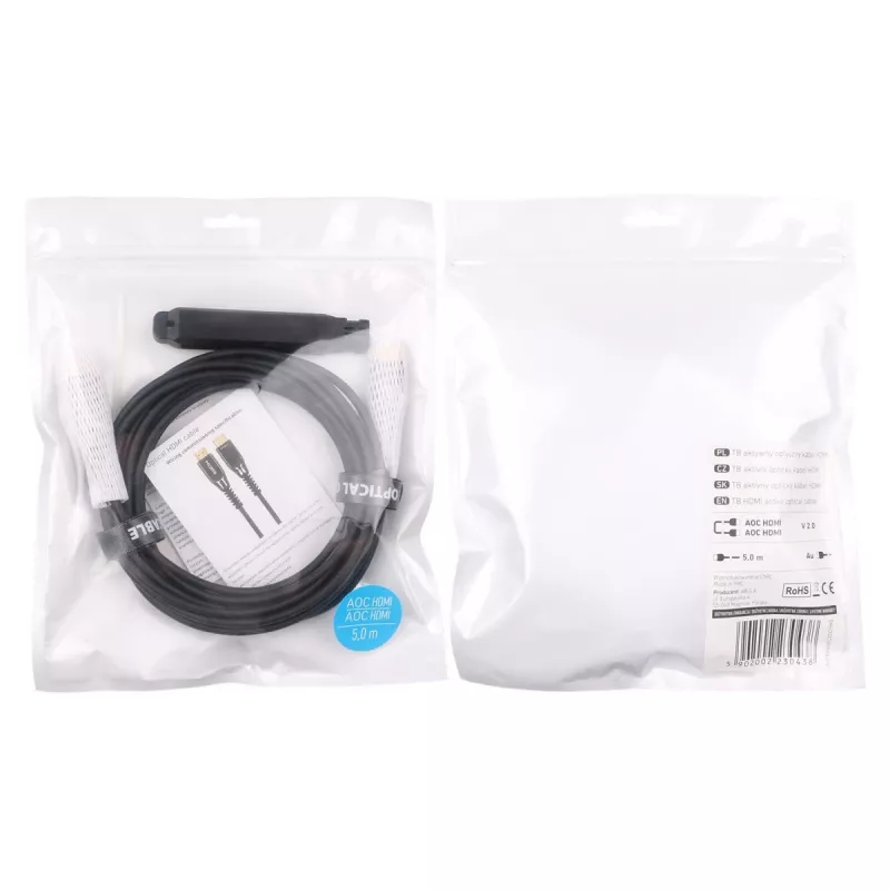 Lenovo kábel HDMI Optical (5m, HDMI 2.0), video kábel