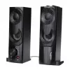 2v1 PC reproduktor Soundbar pre počítač s RGB LED podsvietením, stereo, gaming, USB 2 x 3W AUX 3,5 mm