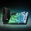 GPU vodný blok ek water blocks EK-Quantum Vector³ FE RTX 5090 — akrylová vrchná časť