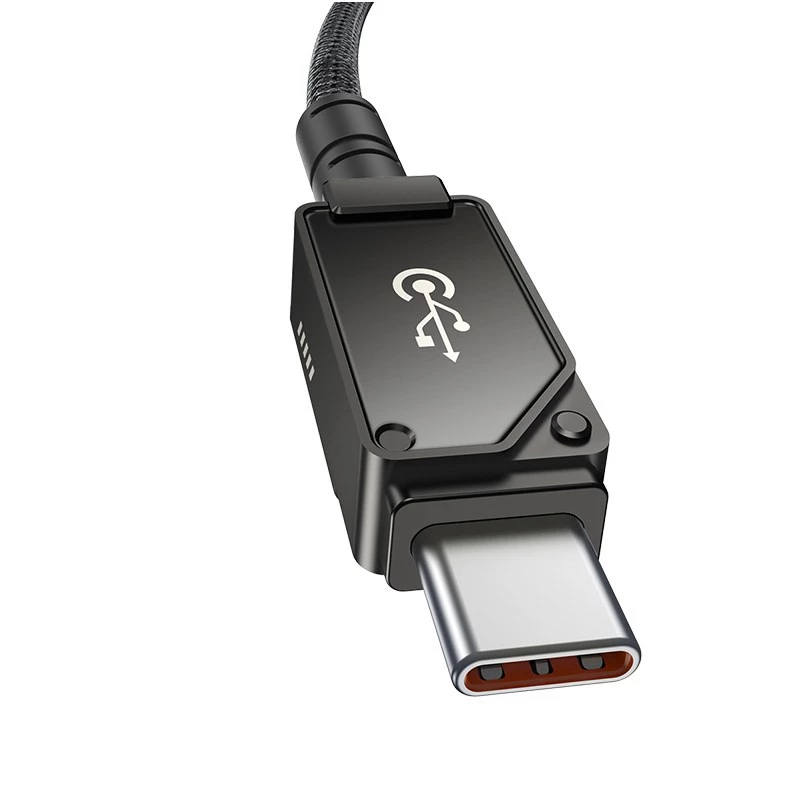 Baseus Unbreakable USB-C na iP kábel 2 m 20 W čierny