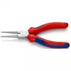 KNIPEX 30 35 160 – ploché ihličkové kliešte – 2,5 mm – 4,1 cm – oceľ – modrá/červená – 16 cm