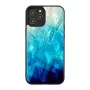 Ochranné puzdro iKins pre Apple iPhone 12 Pro Max — blue lake čierna