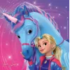 Puzzle Ravensburger Unicorn Academy – 3 x 49 dielov, sada pre deti