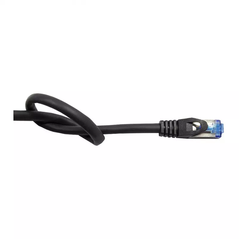 Good Connections Cat.6A patch kábel SmartFLEX HF čierny 1,5 m