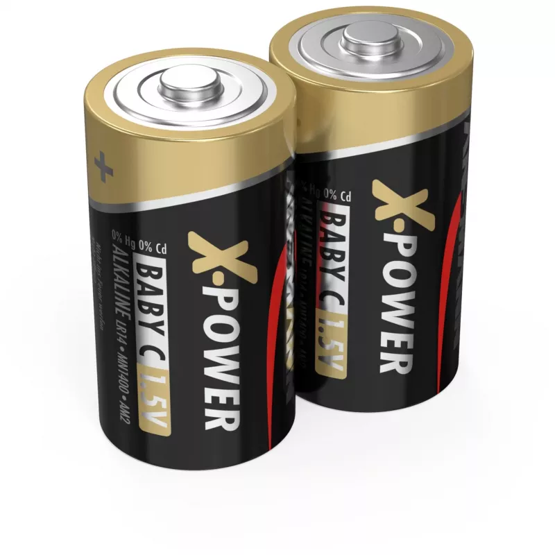 ANSMANN alkalická X-Power batéria, (C), balenie 2 ks (5015623), 7500mAh