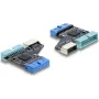 DELOCK USB 5Gbps hub interný 20‑pin header na 1x USB 5Gbps