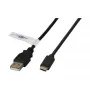 Efb K5258SW.0,5 USB kábel čierny