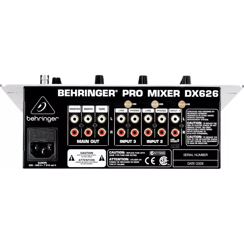 Behringer DX626 DJ mixážny pult