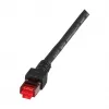 EFB-Elektronik RJ45 patch kábel Cat.6 S/FTP LSZH čierny 1,5m