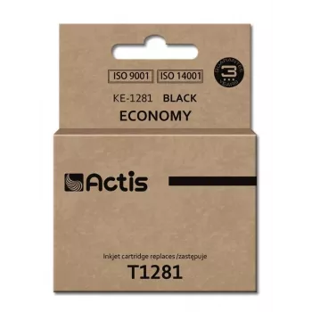 Actis KE-1281 atrament (náhrada za Epson T1281; Standard; 15 ml; čierny)