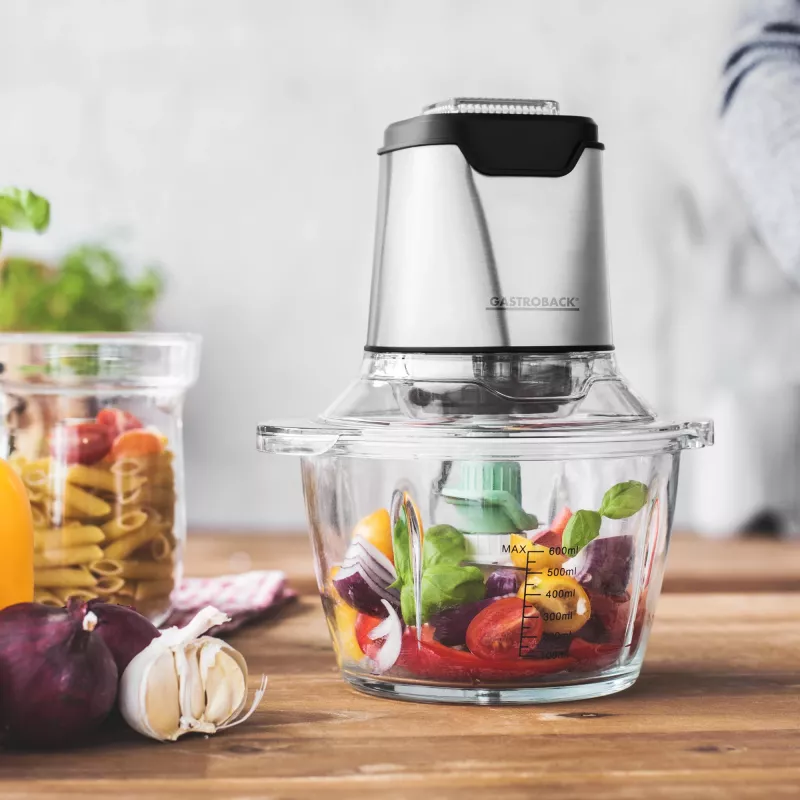 Elektrický sekáčik Gastroback Design Mini Chopper Plus