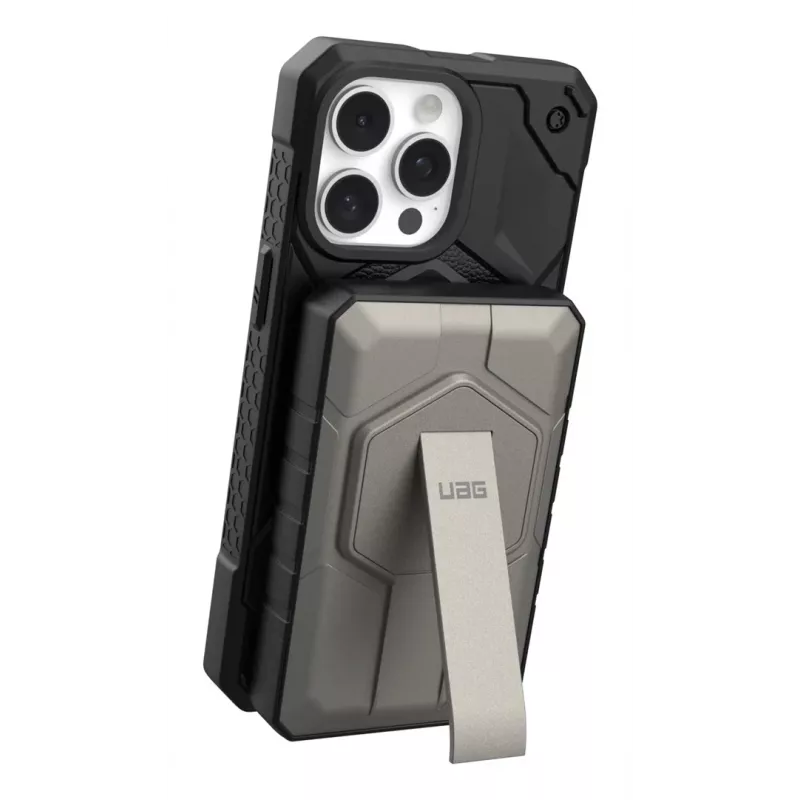 Urban Armor Gear 9B4411114036 powerbanka 10000 mAh bezdrôtové nabíjanie čierna, Titanium