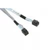 Super Micro Supermicro - Interný SAS kábel - SAS 12 Gbit/s - 4x Mini SAS HD (SFF-8643) (M) na 4x Mini SAS HD (SFF-8643) (M) - 80 cm (CBL-SAST-0531)