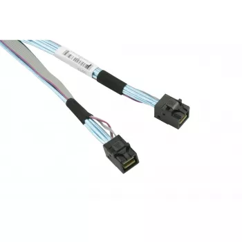 Super Micro Supermicro - Interný SAS kábel - SAS 12 Gbit/s - 4x Mini SAS HD (SFF-8643) (M) na 4x Mini SAS HD (SFF-8643) (M) - 80 cm (CBL-SAST-0531)