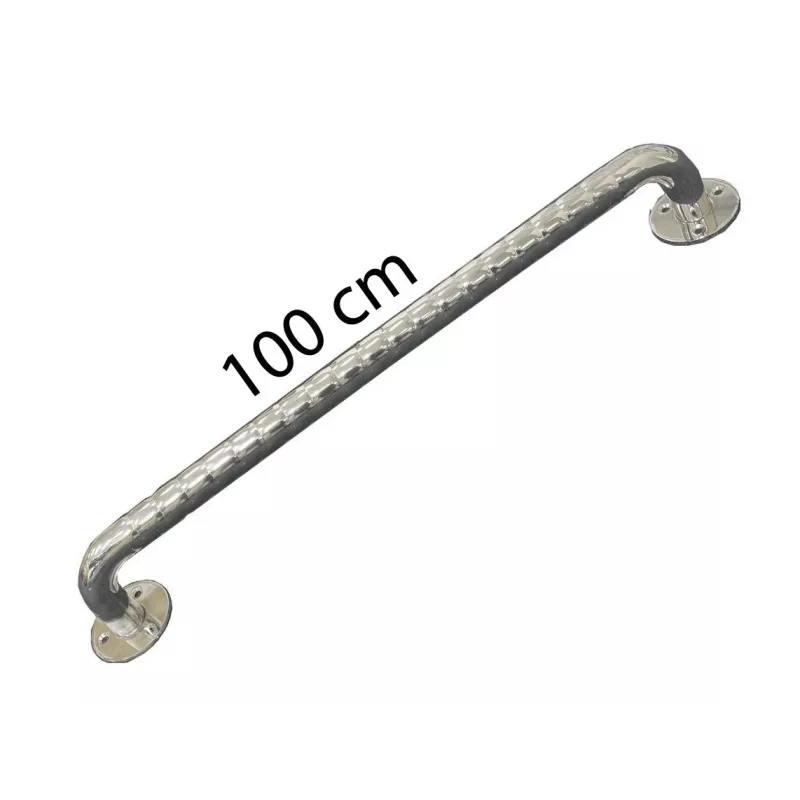 Nerezové vlnité madlo do kúpeľne 100 cm