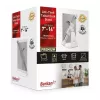 Barkan T71HL stolový stojan na tablet so zámkom 7–14 palcov, otočný o 360°, biely