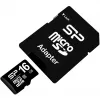 MicroSDHC pamäťová karta Silicon Power 16GB Class 10 UHS-I U1 40 MB/s, vodotesná, čierna