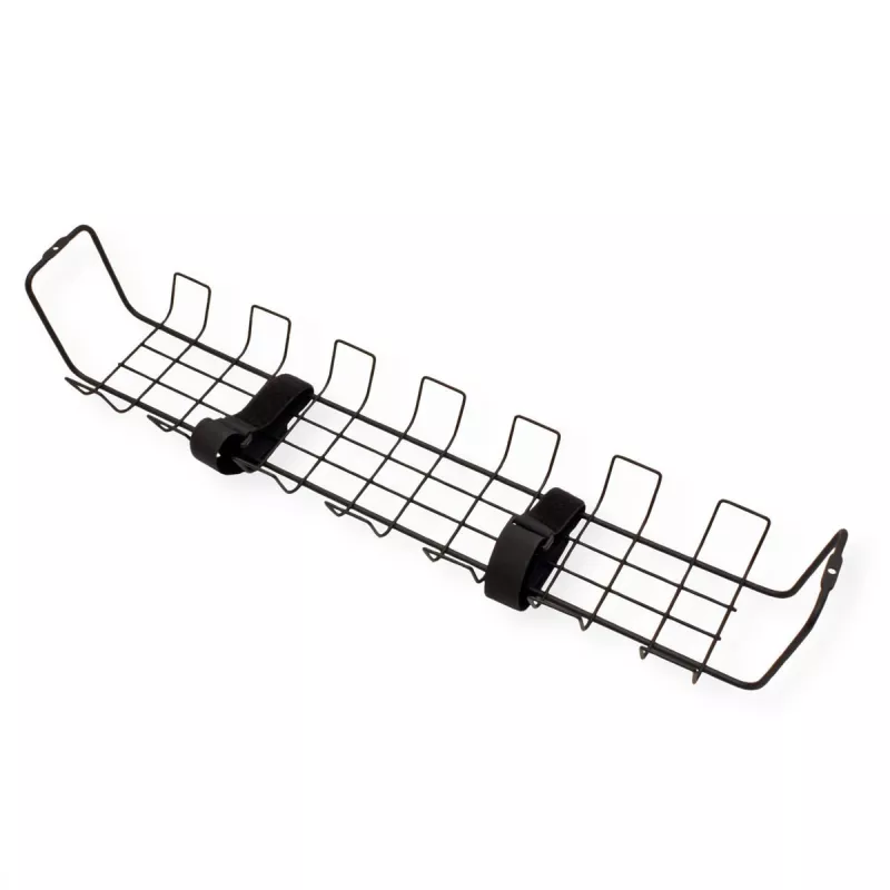 ROTRONIC-SECOMP Roline - kábel - organizér - mriežka - montáž pod stôl - čierny (balenie 2 ks)