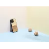 Puzdro na telefón Man and Wood pre iPhone 12 / 12 Pro — terra čierna