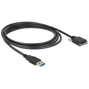 USB kábel DeLOCK 83599 USB 3.2 Gen 1 3 m USB A Micro-USB B čierny