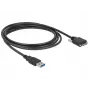 USB kábel DeLOCK 83599 USB 3.2 Gen 1 3 m USB A Micro-USB B čierny