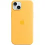 Apple iPhone 15 Plus silikónové puzdro s MagSafe, Sunshine, MWNF3ZM/A